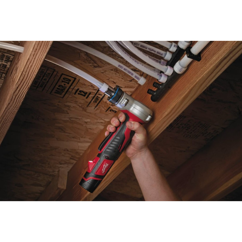 Купити Інструмент розширювальний акумуляторний UPONOR Q&E MILWAUKEE C12 PXP-I06202C (зарядний пристрій С12 С, 2 акумулятори М12 В2 2Аг, аксесуари, кейс). Офіційний магазин Мілвокі Україна, фірмова гарантія з доставкою по Украіні