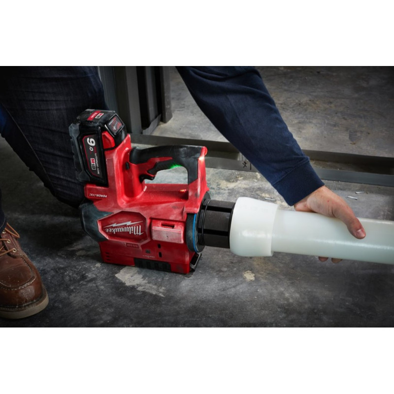 Купити Інструмент розширювальний акумуляторний UPONOR Q&E MILWAUKEE, M18 ONEBLPXPL-502C (зарядний пристрій М12-18 С, 2 акумулятори М18 В5 5Аг, кейс). Офіційний магазин Мілвокі Україна, фірмова гарантія з доставкою по Украіні