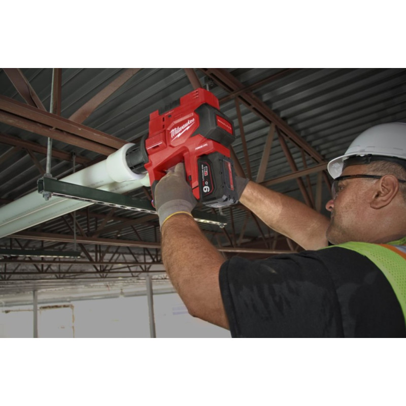Купити Інструмент розширювальний акумуляторний UPONOR Q&E MILWAUKEE, M18 ONEBLPXPL-502C (зарядний пристрій М12-18 С, 2 акумулятори М18 В5 5Аг, кейс). Офіційний магазин Мілвокі Україна, фірмова гарантія з доставкою по Украіні