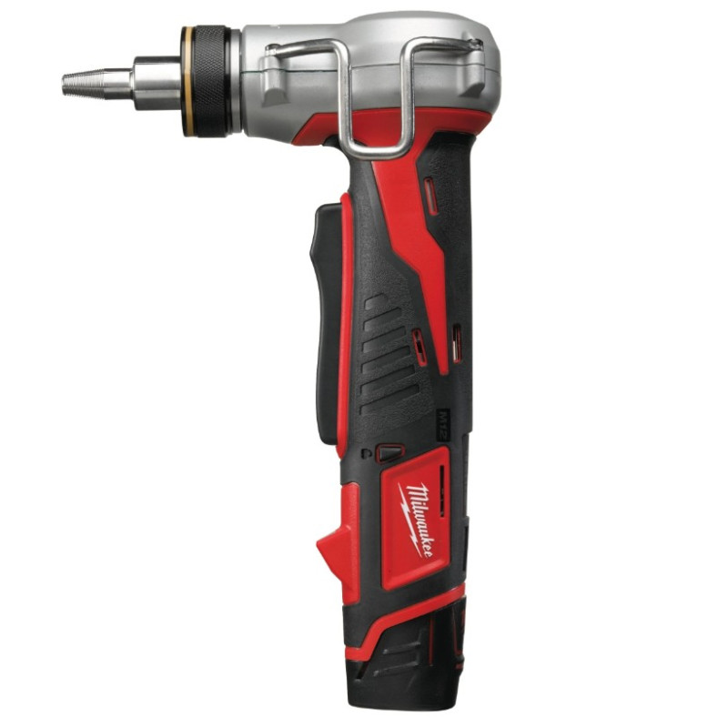 Купити Інструмент розширювальний акумуляторний UPONOR Q&E MILWAUKEE, C12 PXP-N202C (зарядний пристрій С12 С, 2 акумулятори М12 В2 2Аг, аксесуари, кейс). Офіційний магазин Мілвокі Україна, фірмова гарантія з доставкою по Украіні