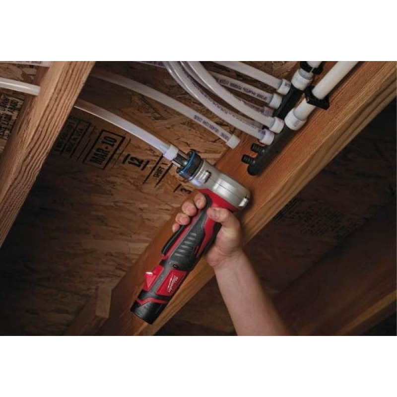 Купити Інструмент розширювальний акумуляторний UPONOR Q&E MILWAUKEE C12 PXP-I10202C (+зар.прис., 2акум.Х2Аг,кейс). Офіційний магазин Мілвокі Україна, фірмова гарантія з доставкою по Украіні