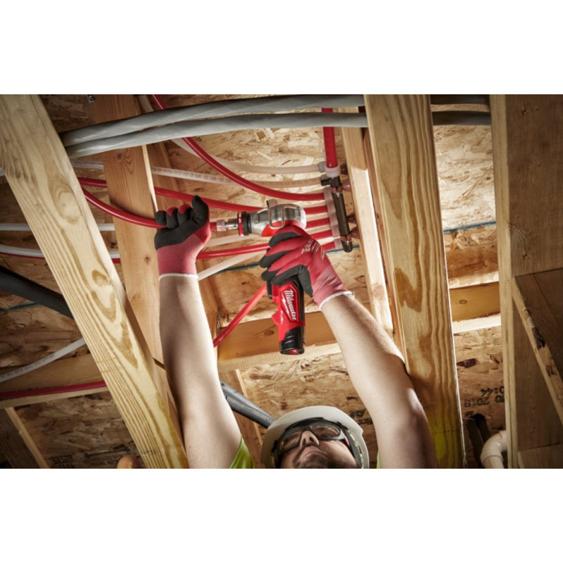 Купити Інструмент розширювальний акумуляторний UPONOR Q&E MILWAUKEE M12 FPXP-I06202C (зарядний пристрій С12 С, 2 акумулятори М12 В2 2Аг, аксесуари, кейс). Офіційний магазин Мілвокі Україна, фірмова гарантія з доставкою по Украіні