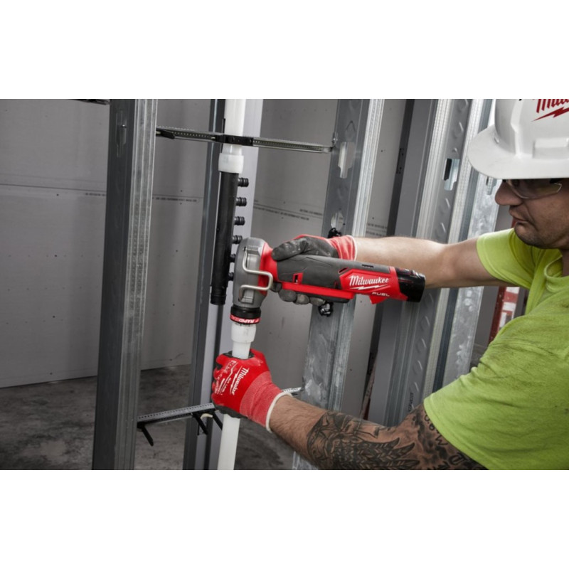 Купити Інструмент розширювальний акумуляторний UPONOR Q&E MILWAUKEE M12 FPXP-I06202C (зарядний пристрій С12 С, 2 акумулятори М12 В2 2Аг, аксесуари, кейс). Офіційний магазин Мілвокі Україна, фірмова гарантія з доставкою по Украіні