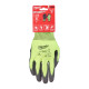 Купити Рукавиці робочі сигнальні Hi-Vis MILWAUKEE, з опором порізам 5/E рівня, розмір 7/S. Офіційний магазин Мілвокі Україна, фірмова гарантія з доставкою по Украіні