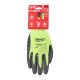 Купити Рукавиці робочі сигнальні Hi-Vis MILWAUKEE, з опором порізам 3/C рівня, розмір 7/S. Офіційний магазин Мілвокі Україна, фірмова гарантія з доставкою по Украіні
