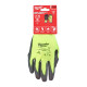 Купити Рукавиці робочі сигнальні Hi-Vis MILWAUKEE, з опором порізам 2/B рівня, розмір 11/XXL. Офіційний магазин Мілвокі Україна, фірмова гарантія з доставкою по Украіні