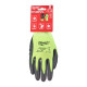 Купити Рукавиці робочі сигнальні Hi-Vis MILWAUKEE, з опором порізам 3/С рівня, розмір 10/XL. Офіційний магазин Мілвокі Україна, фірмова гарантія з доставкою по Украіні