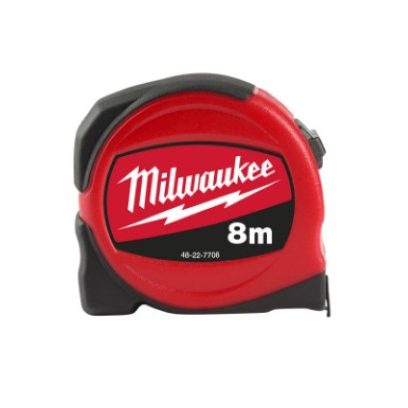 Купити Рулетка SLIMLINE MILWAUKEE, 8м (25мм), (заміна на 4932498785). Офіційний магазин Мілвокі Україна, фірмова гарантія з доставкою по Украіні