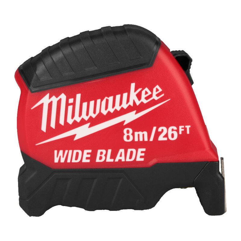 Купити Рулетка WIDE BLADE MILWAUKEE (Gen2), 8м/26фт (35мм). Офіційний магазин Мілвокі Україна, фірмова гарантія з доставкою по Украіні