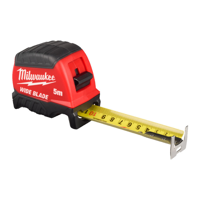 Купити Рулетка WIDE BLADE MILWAUKEE (Gen2), 5м (35мм). Офіційний магазин Мілвокі Україна, фірмова гарантія з доставкою по Украіні