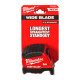 Купити Рулетка WIDE BLADE MILWAUKEE (Gen2), 5м (35мм). Офіційний магазин Мілвокі Україна, фірмова гарантія з доставкою по Украіні