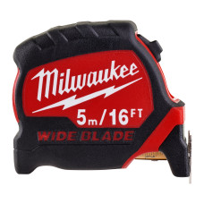 Купити Рулетка MILWAUKEE WIDE BLADE, 5м/16фт (33мм). Офіційний магазин Мілвокі Україна, фірмова гарантія з доставкою по Украіні