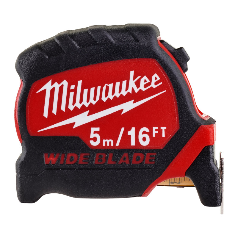 Купити Рулетка MILWAUKEE WIDE BLADE, 5м/16фт (33мм). Офіційний магазин Мілвокі Україна, фірмова гарантія з доставкою по Украіні