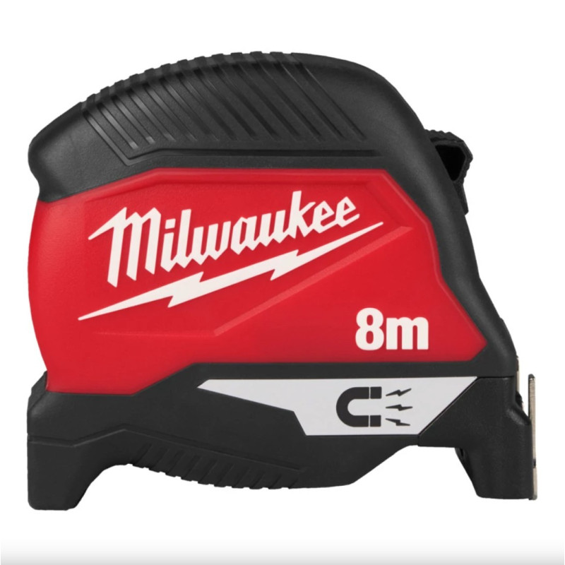 Купити Рулетка магнитная MAGNETIC MILWAUKEE (Gen4), 8м (30мм). Офіційний магазин Мілвокі Україна, фірмова гарантія з доставкою по Украіні