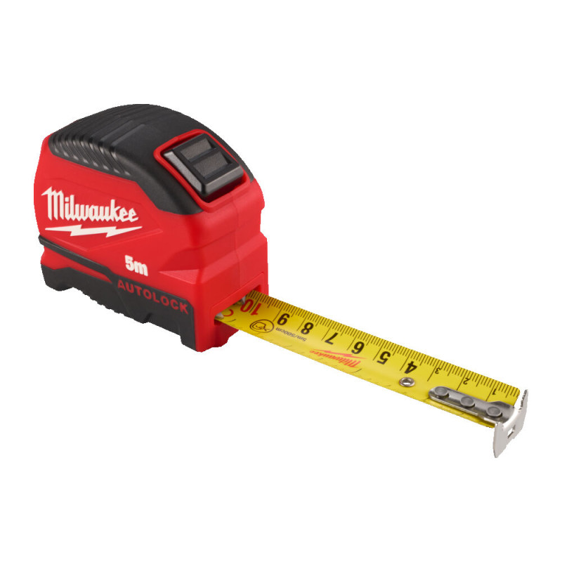 Купити Рулетка AUTOLOCK MILWAUKEE (Gen 2), 5м (25мм). Офіційний магазин Мілвокі Україна, фірмова гарантія з доставкою по Украіні