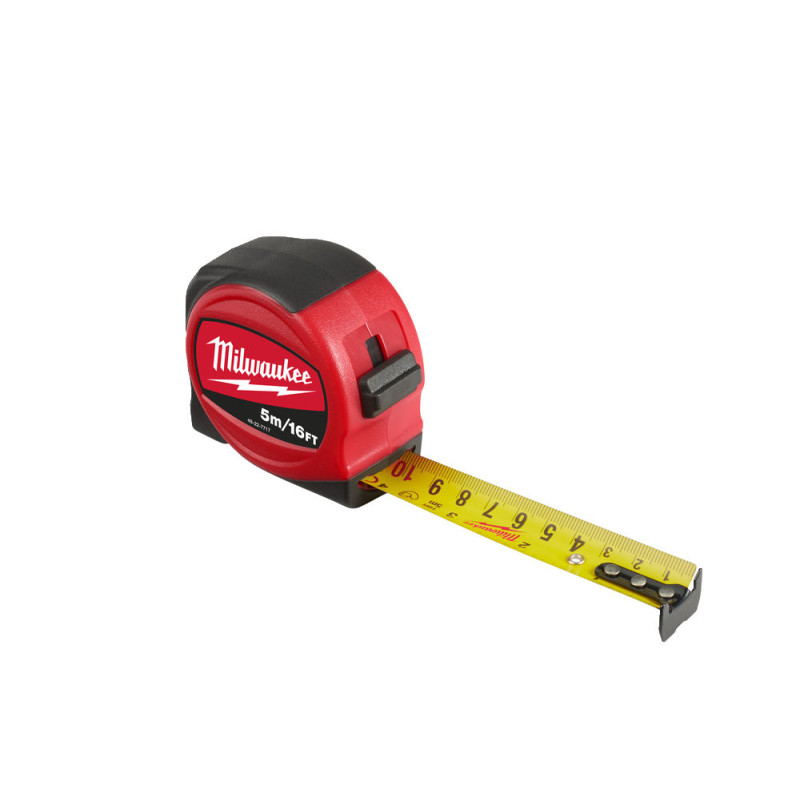 Купити Рулетка SLIMLINE MILWAUKEE, 5м/16фт (25мм). Офіційний магазин Мілвокі Україна, фірмова гарантія з доставкою по Украіні