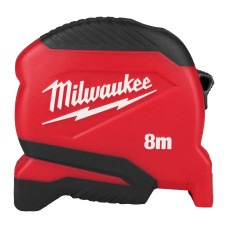 Купити Рулетка Pro Compact MILWAUKEE (Gen 2), 8м, (25мм). Офіційний магазин Мілвокі Україна, фірмова гарантія з доставкою по Украіні