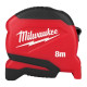 Купити Рулетка Pro Compact MILWAUKEE (Gen 2), 8м, (25мм). Офіційний магазин Мілвокі Україна, фірмова гарантія з доставкою по Украіні