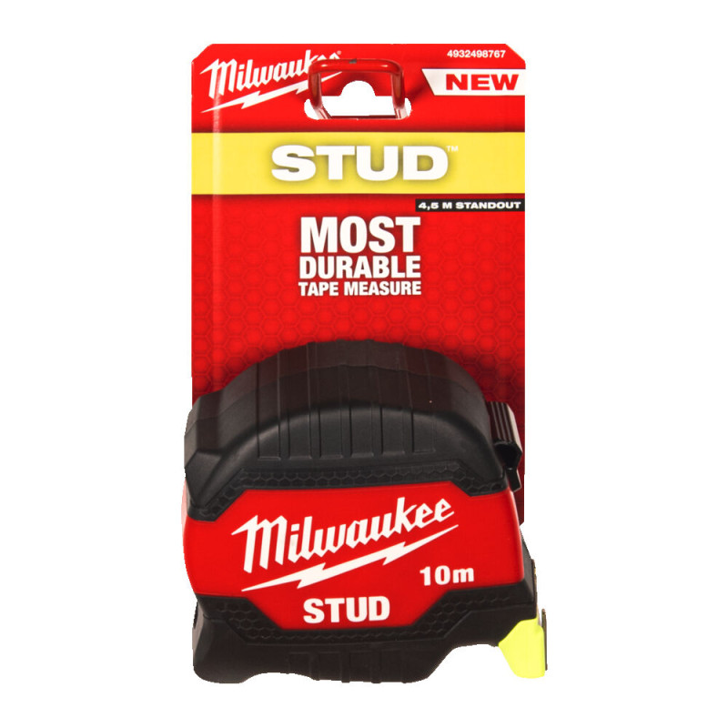 Купити Рулетка STUD MILWAUKEE (Gen 3), 10м (33мм). Офіційний магазин Мілвокі Україна, фірмова гарантія з доставкою по Украіні