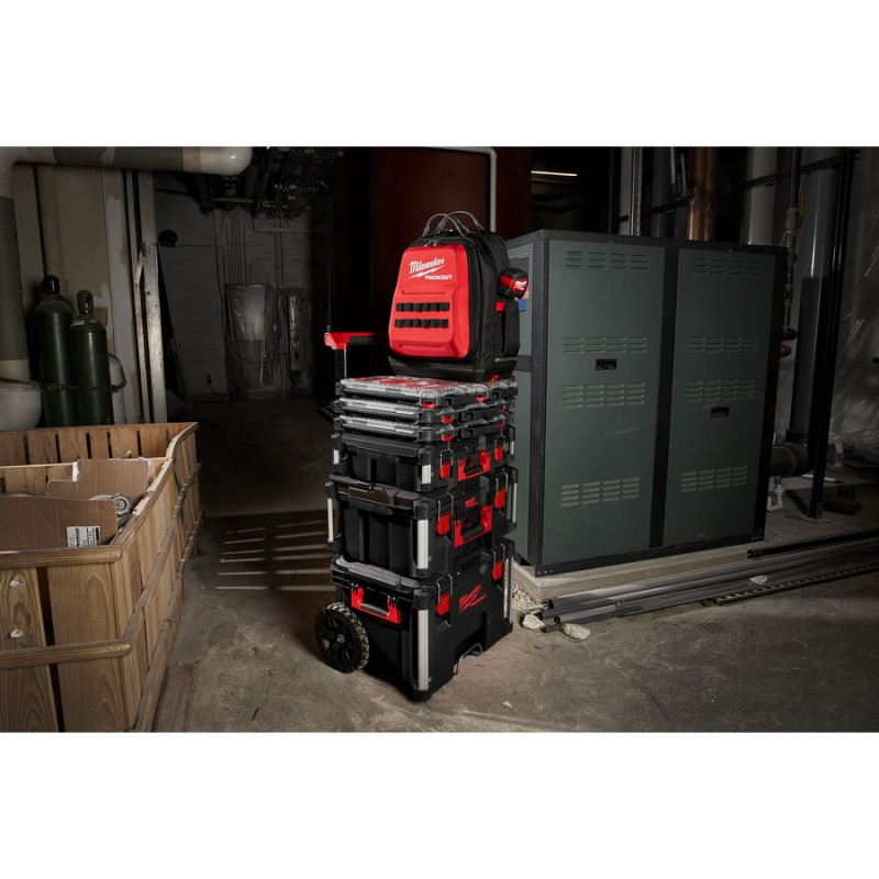 Купити Рюкзак PACKOUT MILWAUKEE. Офіційний магазин Мілвокі Україна, фірмова гарантія з доставкою по Украіні