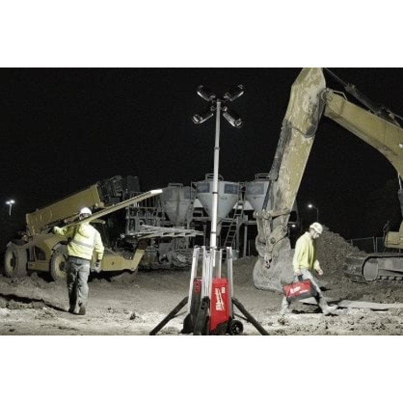 Купити Щогла освітлення акумуляторна MILWAUKEE, MX FTL-601-0 (27000Лм) (1 акумулятор MXF XC406 6Аг). Офіційний магазин Мілвокі Україна, фірмова гарантія з доставкою по Украіні
