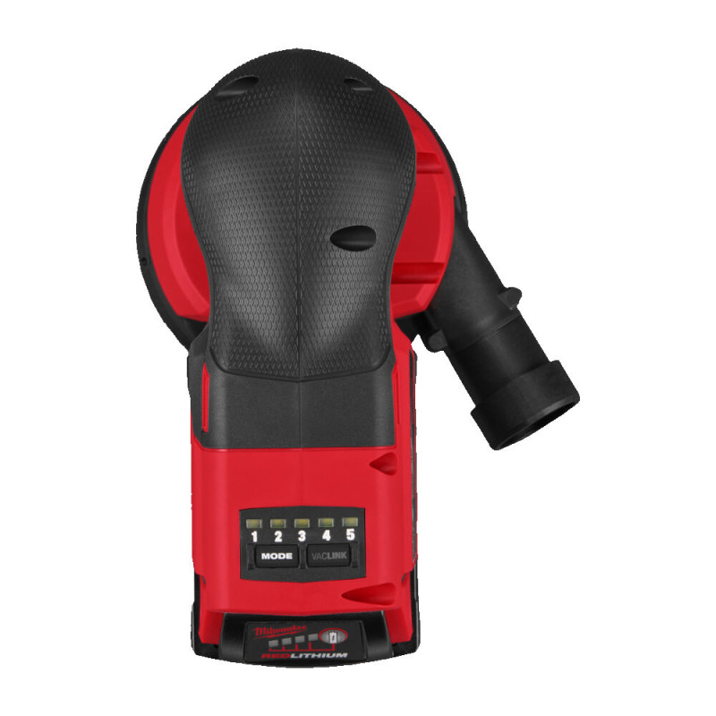 Купити Шліфмашина ексцентрикова акумуляторна безщіткова MILWAUKEE, M18 FROS125-502X, діаметр 125мм (зарядний пристрій М12-18 FC. 2 акумулятори М18 В5 5Аг, HDкейс). Офіційний магазин Мілвокі Україна, фірмова гарантія з доставкою по Украіні