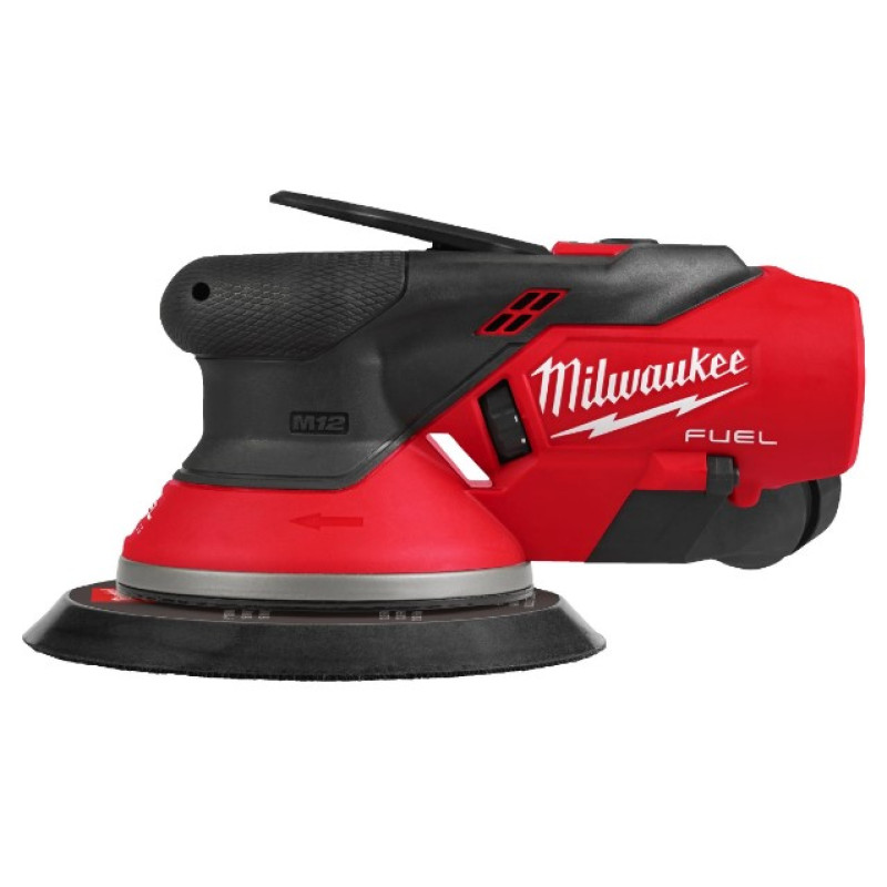 Купити Шліфмашина ексцентрикова акумуляторна безщіткова MILWAUKEE, M12 FROS2.5-0, діаметр 150мм (каркас, пиловідвід, картонне пакування). Офіційний магазин Мілвокі Україна, фірмова гарантія з доставкою по Украіні