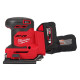 Купити Шліфмашина вібраційна акумуляторна MILWAUKEE, M18 BQSS-502B, 113х104мм (зарядний пристрій М12-18 С, 2 акумулятори М18 В5 5Аг, сумка). Офіційний магазин Мілвокі Україна, фірмова гарантія з доставкою по Украіні
