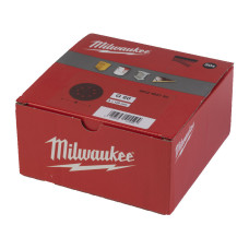 Купити Папір шліфувальний MILWAUKEE діаметр 125/8 HL, зерно 60, (50шт). Офіційний магазин Мілвокі Україна, фірмова гарантія з доставкою по Украіні