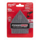 Купити Сітка шліфувальна PG Mesh HL MILWAUKEE, 67х92мм, зерно 180, (13шт) (для M12 FDSS). Офіційний магазин Мілвокі Україна, фірмова гарантія з доставкою по Украіні