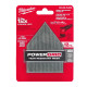 Купити Сітка шліфувальна PG Mesh HL MILWAUKEE, 67х92мм, зерно 400, (12шт+подложка) (для M12 FDSS). Офіційний магазин Мілвокі Україна, фірмова гарантія з доставкою по Украіні