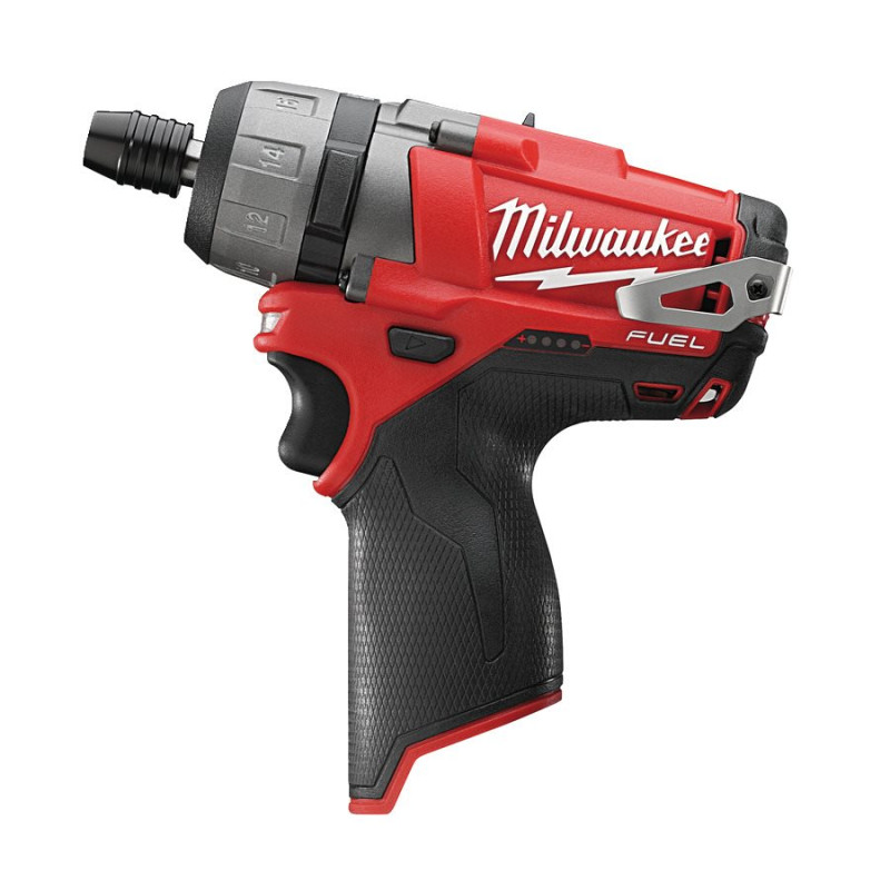 Купити Шуруповерт акумуляторний безщітковий 1/4'' HEX MILWAUKEE, M12 CD-0, 37Нм (каркас, кліпса для ременя, картонне пакування). Офіційний магазин Мілвокі Україна, фірмова гарантія з доставкою по Украіні