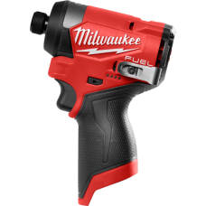 Купити Шуруповерт ударний акумуляторний безщітковий 1/4'' HEX MILWAUKEE, M12 FID2-0, 170Нм (каркас, кліпса для реміня, тримач для біт, картонне пакування). Офіційний магазин Мілвокі Україна, фірмова гарантія з доставкою по Украіні