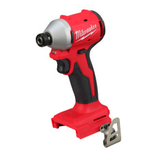 Купити Шуруповерт ударний акумуляторний безщітковий 1/4'' HEX MILWAUKEE, M18 BLIDRC-0. 190Нм (каркас, кліпса для ременя, картонне пакування). Офіційний магазин Мілвокі Україна, фірмова гарантія з доставкою по Украіні