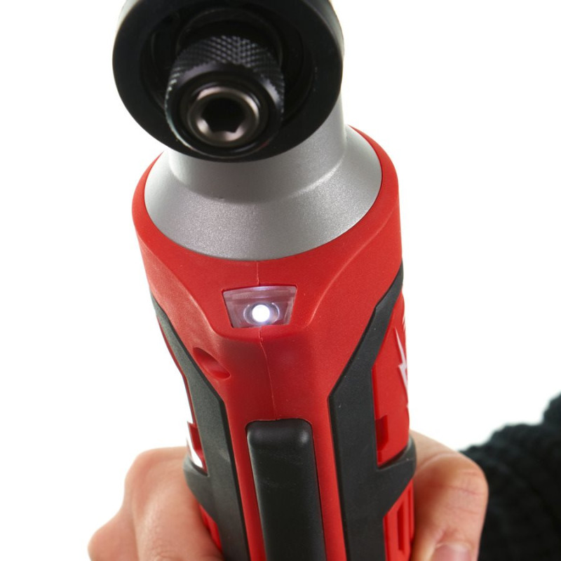 Купити Шуруповерт кутовий ударний акумуляторний 1/4'' HEX MILWAUKEE, M12 BRAID-0, 68Нм (каркас, картонне пакування). Офіційний магазин Мілвокі Україна, фірмова гарантія з доставкою по Украіні