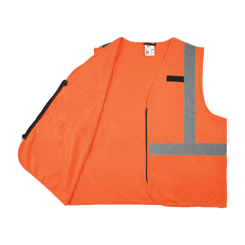 Купити Жилет сигнальний Hi-Viz MILWAUKEE, помаранчевий (L/XL). Офіційний магазин Мілвокі Україна, фірмова гарантія з доставкою по Украіні