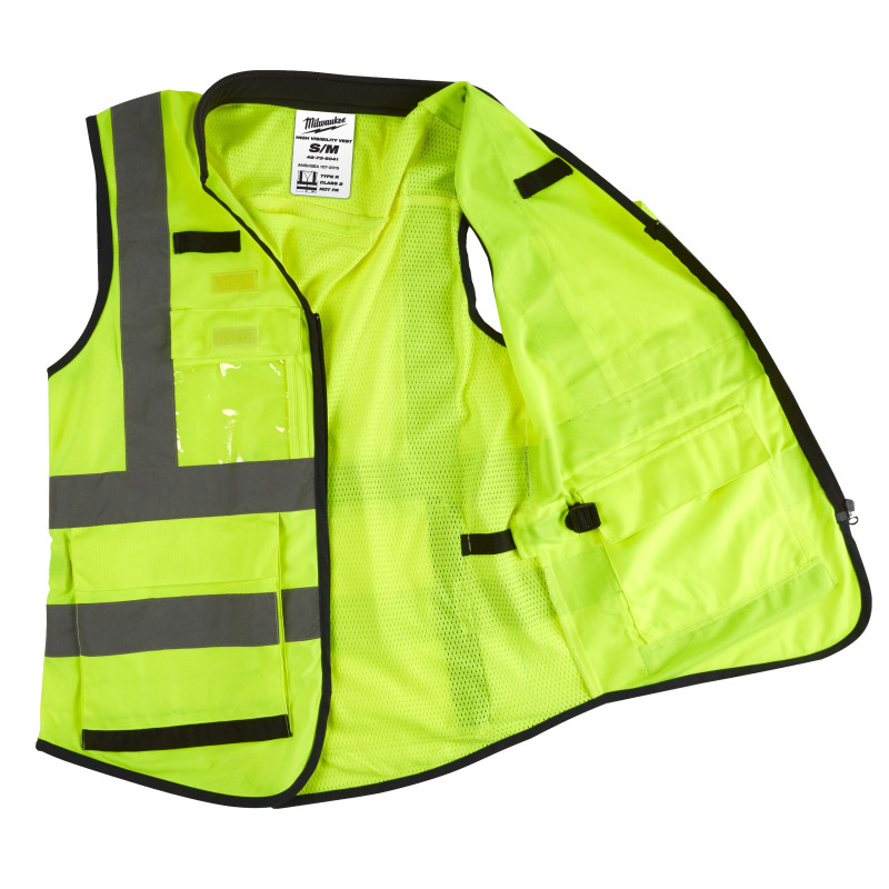 Купити Жилет жовтий PREMIUM MILWAUKEE, сигнального забарвлення (L / XL). Офіційний магазин Мілвокі Україна, фірмова гарантія з доставкою по Украіні