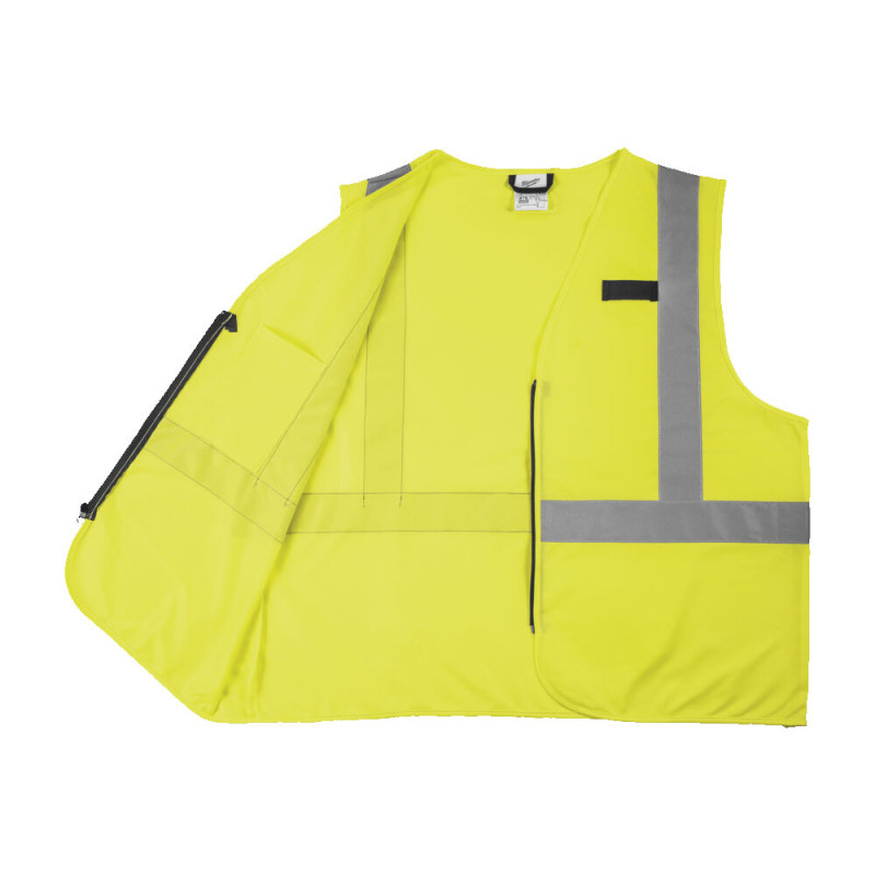 Купити Жилет сигнальний Hi-Viz MILWAUKEE, жовтий (2XL/3XL). Офіційний магазин Мілвокі Україна, фірмова гарантія з доставкою по Украіні