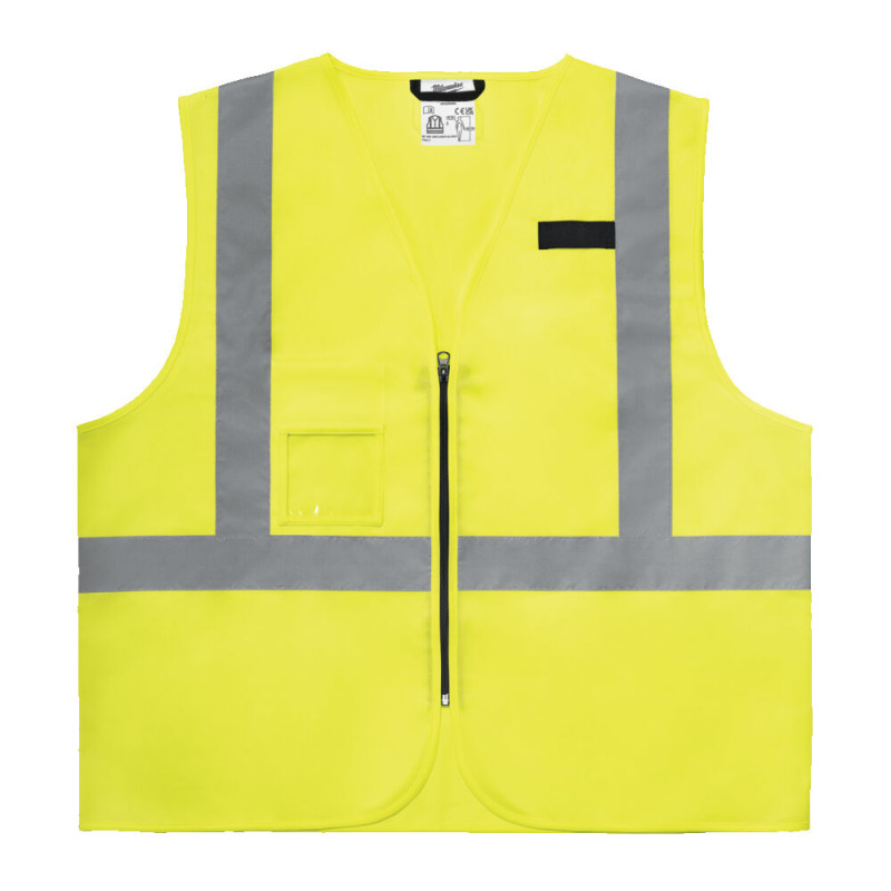 Купити Жилет сигнальний Hi-Viz MILWAUKEE, жовтий (4XL/5XL). Офіційний магазин Мілвокі Україна, фірмова гарантія з доставкою по Украіні