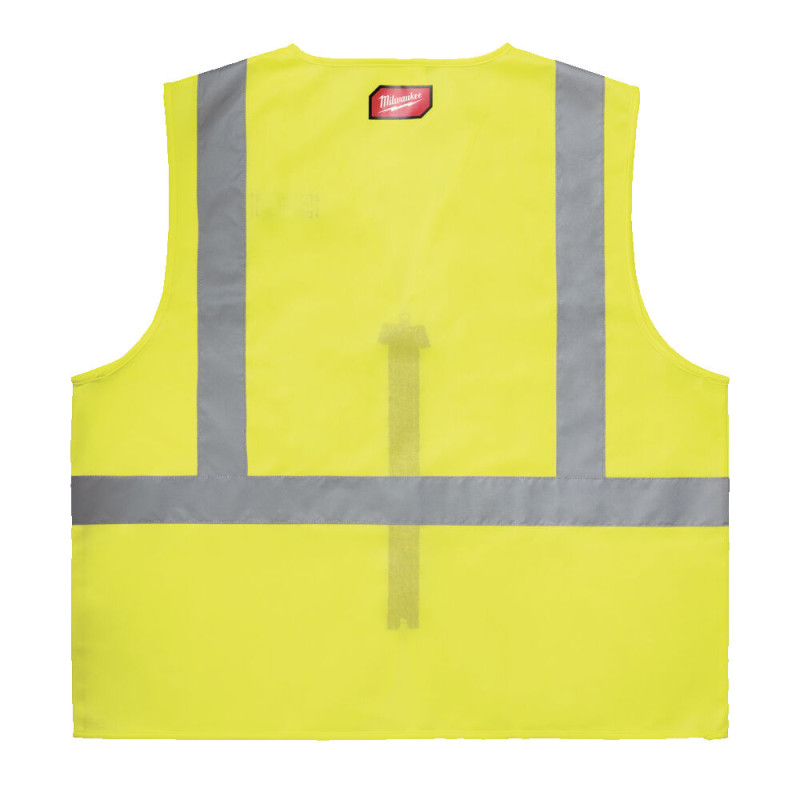 Купити Жилет сигнальний Hi-Viz MILWAUKEE, жовтий (4XL/5XL). Офіційний магазин Мілвокі Україна, фірмова гарантія з доставкою по Украіні