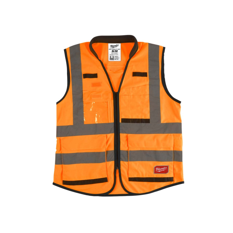 Купити Жилет помаранчевий PREMIUM MILWAUKEE, сигнального забарвлення (L / XL). Офіційний магазин Мілвокі Україна, фірмова гарантія з доставкою по Украіні