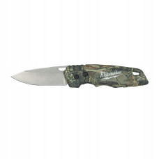 Купити Ніж складний FASTBACK MILWAUKEE CAMO камуфляжний з лезом 75мм. Офіційний магазин Мілвокі Україна, фірмова гарантія з доставкою по Украіні