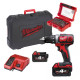 Купити Дриль-шуруповерт акумуляторний MILWAUKEE M18 BDD-402CA (зарядний пристрій М12-18 С , 2 акумулятори В4 4Аг, кейс, набор біт 32шт). Офіційний магазин Мілвокі Україна, фірмова гарантія з доставкою по Украіні