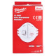 Купити Респиратор складной с клапаном FFP2 (15шт) MILWAUKEE 4932478801. Офіційний магазин Мілвокі Україна, фірмова гарантія з доставкою по Украіні