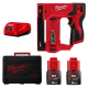 Купити Степлер акумуляторний MILWAUKEE, M12 BST-202X (зарядний пристрій С12 С, 2 акумулятори М12 В2 2Аг, кліпса для ременя, HDкейс). Офіційний магазин Мілвокі Україна, фірмова гарантія з доставкою по Украіні