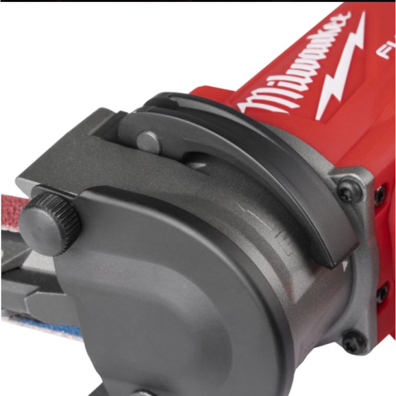 Купити Шліфмашина стрічкова акумуляторна безщіткова MILWAUKEE, M12 FBFL13-402B, 13мм (зарядний пристрій С12 С, 2 акумулятори М12 В4 4Аг, сумка). Офіційний магазин Мілвокі Україна, фірмова гарантія з доставкою по Украіні