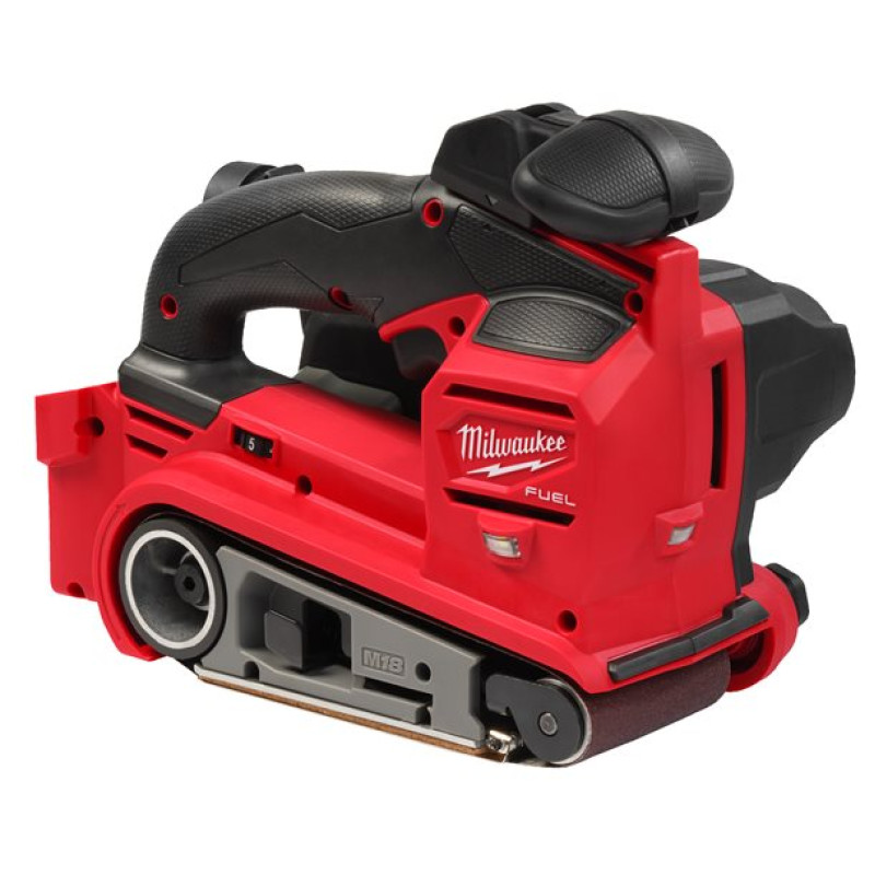 Купити Шліфмашина стрічкова акумуляторна безщіткова MILWAUKEE, M18 FBTS75-0 (каркас). Офіційний магазин Мілвокі Україна, фірмова гарантія з доставкою по Украіні