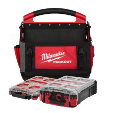 Купити Сумка та органайзер MILWAUKEE PACKOUT, набір з 3 частин 4932499040. Офіційний магазин Мілвокі Україна, фірмова гарантія з доставкою по Украіні