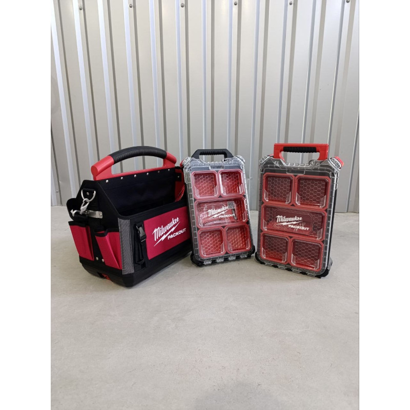 Купити Сумка та органайзер MILWAUKEE PACKOUT, набір з 3 частин 4932499040. Офіційний магазин Мілвокі Україна, фірмова гарантія з доставкою по Украіні