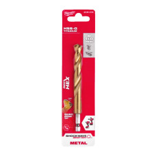Купити Свердло по металу RedHEX SHOCKWAVE HSS-TiN MILWAUKEE, діаметр 11,0х125х80мм. Офіційний магазин Мілвокі Україна, фірмова гарантія з доставкою по Украіні